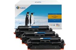 G&G XL-Toner ersetzen HP 410X/ CF252XM 3 Stück