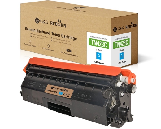 G&G Reborn-Toner kompatibel mit Brother TN-423C
