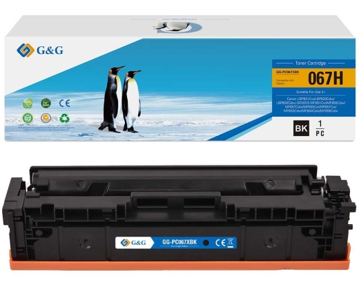 G&G XL-Toner kompatibel zu Canon 067H schwarz