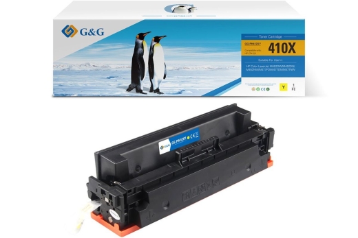 G&G XL-Toner kompatibel mit HP 410X/ CF412X
