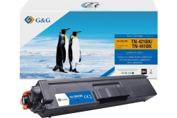 G&G Toner kompatibel mit Brother TN-421BK