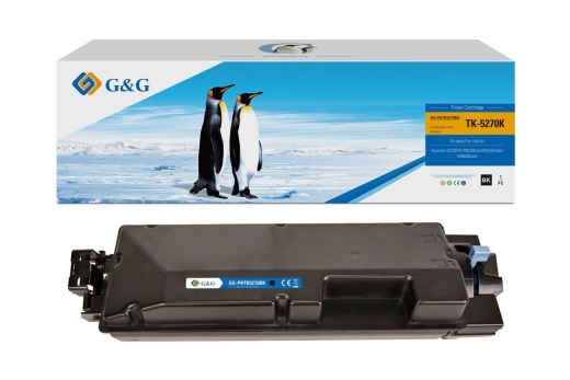 G&G Toner kompatibel mit Kyocera TK-5270K