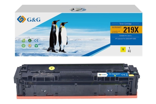 G&G Toner kompatibel mit HP 219X gelb