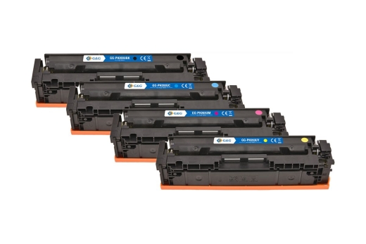 G&G Toner 4er Multipack HP 203A