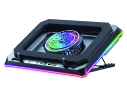 CONCEPTRONIC USB-C Laptop-Kühlpad + Handyhalter, 130mm lang