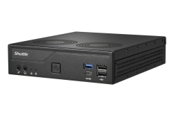Shuttle Barebone slim DH610V2 Intel/DDR5/black