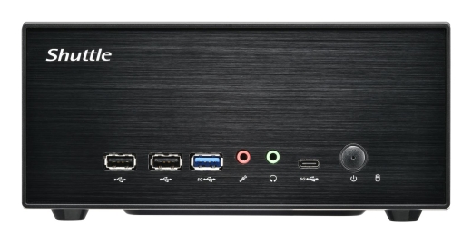 Shuttle Barebone slim XB860G2 SO-DDR5 black