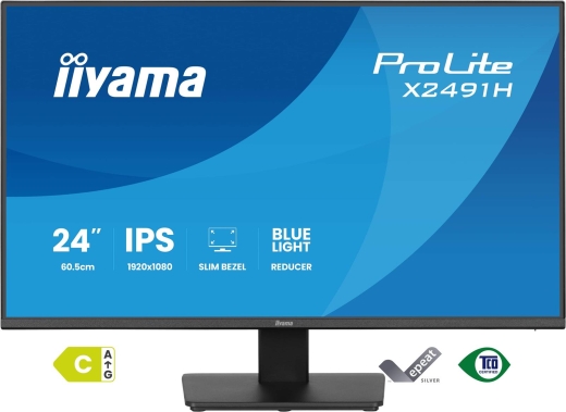 IIYAMA 60,5cm (23,8) X2491H-B1 16:9 HDMI+DP IPS