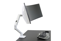 Ergotron Montagearm Gekrümmte Anzeige 49 19,05kg weiß