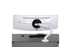 Ergotron Montagearm Gekrümmte Anzeige 49 19,05kg weiß