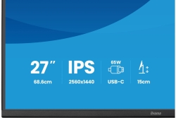 IIYAMA 68.6cm (27) XB2797QSN-B1 16:9 HDMI+DP+USB-C IPS
