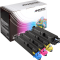 4 Ampertec Toner ersetzt Kyocera TK-5280 Multipack KCMY