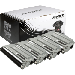4 Ampertec Toner ersetzt Brother TN-3520 Multipack schwarz