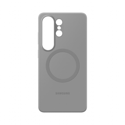 Samsung Smartphone Silicon Magnet Case Grey for S26 Ultra