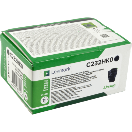 Lexmark Toner C232HK0 schwarz