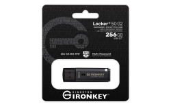 USB-Stick 256GB Kingston IronKey Locker Plus 50 G2