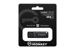 USB-Stick 256GB Kingston IronKey Locker Plus 50 G2
