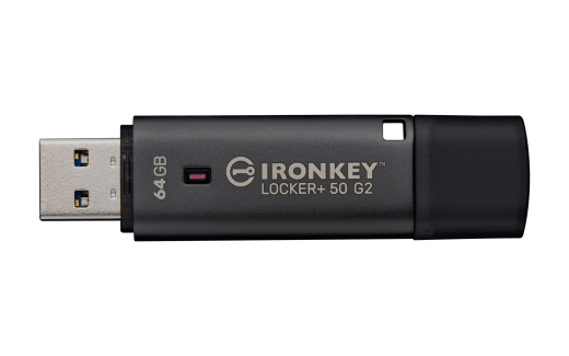 USB-Stick 64GB Kingston IronKey Locker Plus 50 G2 retail