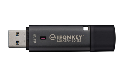 USB-Stick 64GB Kingston IronKey Locker Plus 50 G2 retail