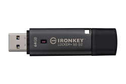 USB-Stick 64GB Kingston IronKey Locker Plus 50 G2 retail