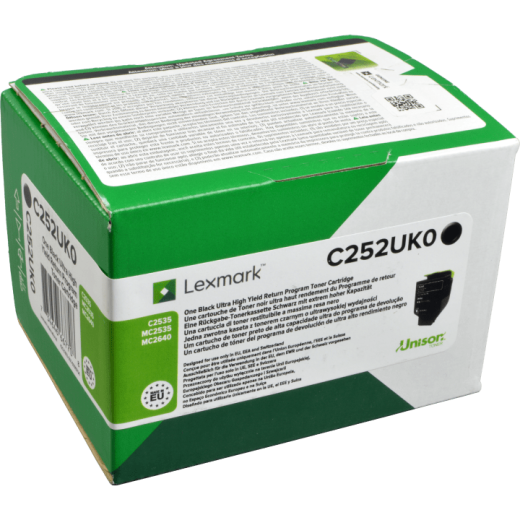 Lexmark Toner C252UK0 schwarz