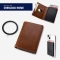 TROIKA 2-in-1 Wallet SHERLOCK HOME BROWN