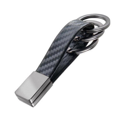 TROIKA Schlüsselanhänger TWISTER CARBON