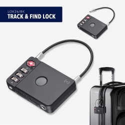TROIKA TSA-Kofferschloss TRACK & FIND LOCK