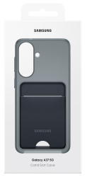 Samsung Smartphone Card Slot Case Black for Galaxy A37