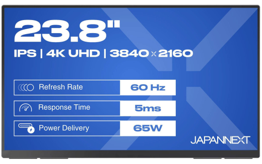 JAPANNEXT 60,5cm JN-MD-IPS238U-C6 HDMI/USB-C UHD