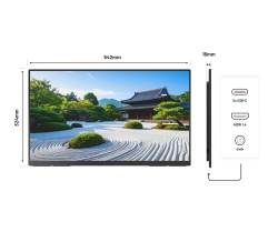 JAPANNEXT 60,5cm JN-MD-IPS238U-C6 HDMI/USB-C UHD