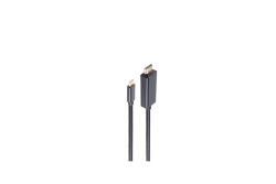 Shiverpeaks HDMI Anschlusskab. USB 3.1 Typ C Stecker 60Hz 1m