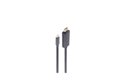 Shiverpeaks HDMI Anschlusskab. USB 3.1 Typ C Stecker,60Hz 3m