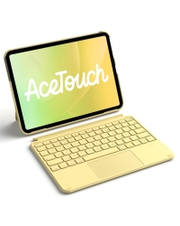inateck Keyboard Ace Touch iPad 10,9/11 Com. QWERTZ yellow