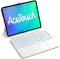 inateck Keyboard Ace Touch iPad 13 Compatible QWERTZ weiß