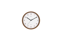 MAUL Wanduhr MAULgrain, 30 cm, Quarzuhr, ohne Batt., dark