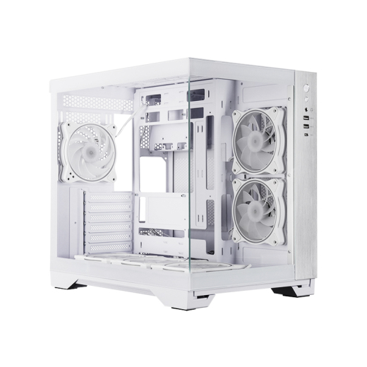 Chieftec Geh Visio GM-30W-TG-OP weiß Tempered Glass x 2