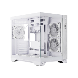 Chieftec Geh Visio GM-30W-TG-OP weiß Tempered Glass...