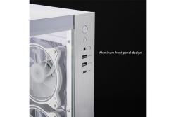 Chieftec Geh Visio GM-30W-TG-OP weiß Tempered Glass x 2