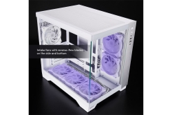 Chieftec Geh Visio GM-30W-TG-OP weiß Tempered Glass x 2