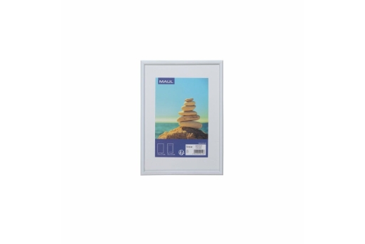MAUL Bilderrahmen MAULart Kunststoff, 15 x 21 cm, weiß