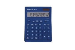 MAUL Tischrechner MXL 12, 12 Stellen, Tax, hellblau
