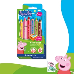 STAEDTLER Buntstift NJ Peppa 6ST 100% PEFC