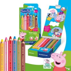 STAEDTLER Buntstift NJ Peppa 6ST 100% PEFC