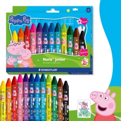 STAEDTLER Wachsmalkreide NJ Peppa 12ST Etui