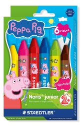 STAEDTLER Wachsmalkreide NJ Peppa 6ST Etui