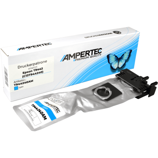 Ampertec Tinte ersetzt Epson C13T944240 T9442 cyan L