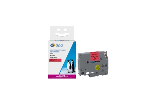 G&G Schriftband kompatibel mit Brother TZe-411