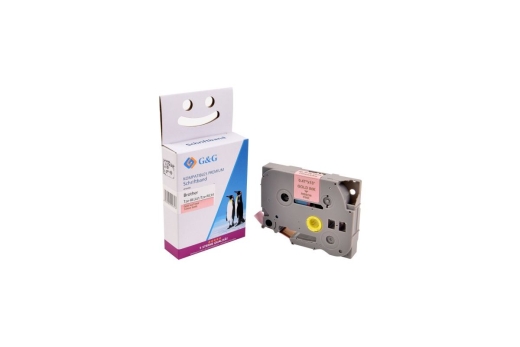 G&G Seiden Schriftband kompatibel mit Brother TZe-P34P