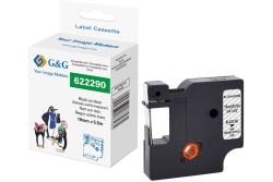 G&G Schriftband kompatibel mit Dymo 622290
